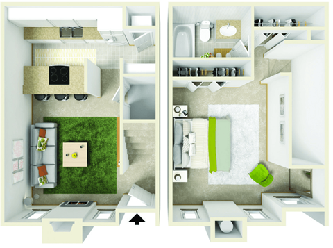 1 bedroom